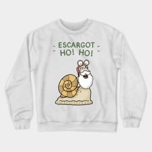 Escargot Ho Ho Crewneck Sweatshirt